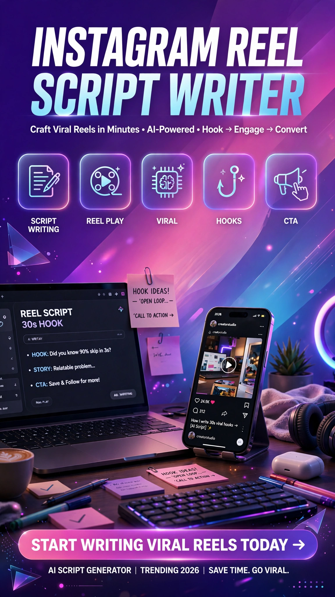 Instagram Reel Script Writer